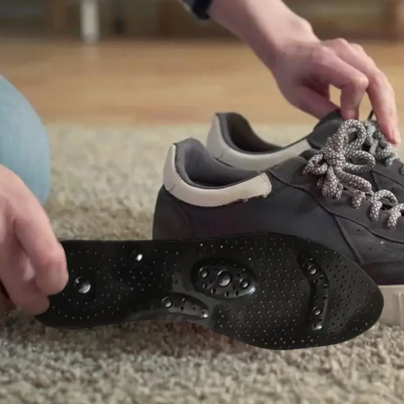 Plantillas de masaje antideslizantes, transpirables, adelgazantes, almohadilla para el cuidado de los pies, botas de trabajo, plantillas, cojín relajante para pies, insertar zapatos antifatiga - imagen 3