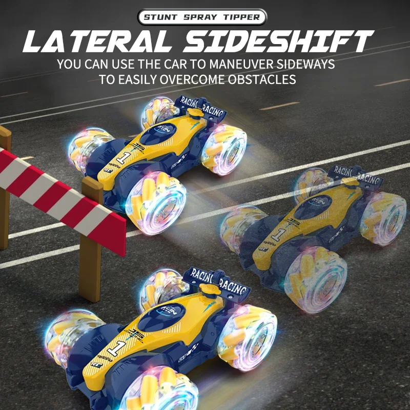 Coche de juguete Rc 4Wd, coches de Control remoto por Radio 2,4G, reloj Rc, Sensor de gestos, rotación, truco, vehículo de deriva, juguete para niños - imagen 5