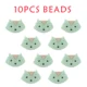 10pcs mint green