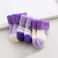 purple socks
