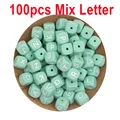 100pcs Mix green