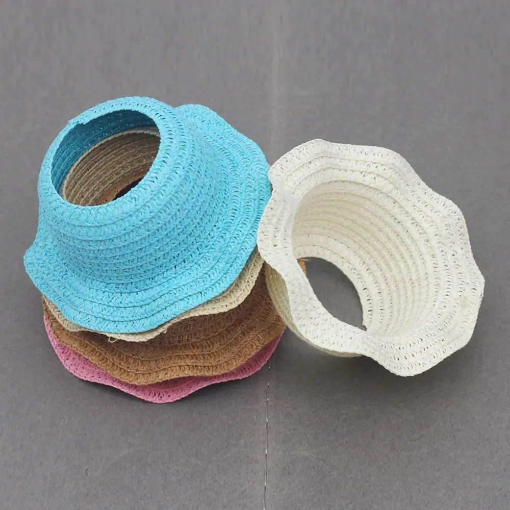 Moda para 17CM Labubu para sombrero Labubu hecho a mano reemplazo sombrero de pescador tejido DIY Mini muñeca accesorios de ropa