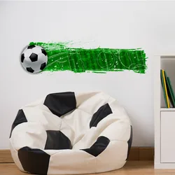 Pegatinas de pared infantiles decorativas – Vinilos de baloncesto y fútbol