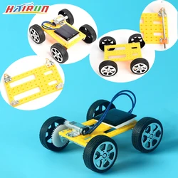 Coche de juguete solar para niños de montaje DIY ensamblado creativo