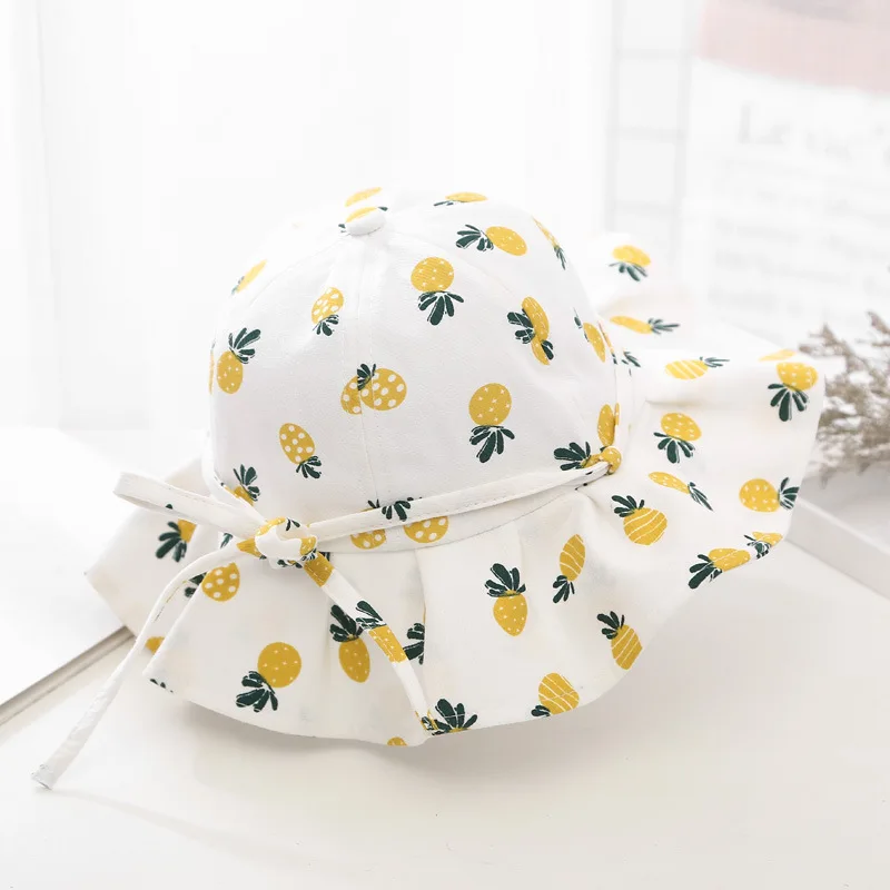 Sombrero algodón protección solar bebé niña verano - imagen 5
