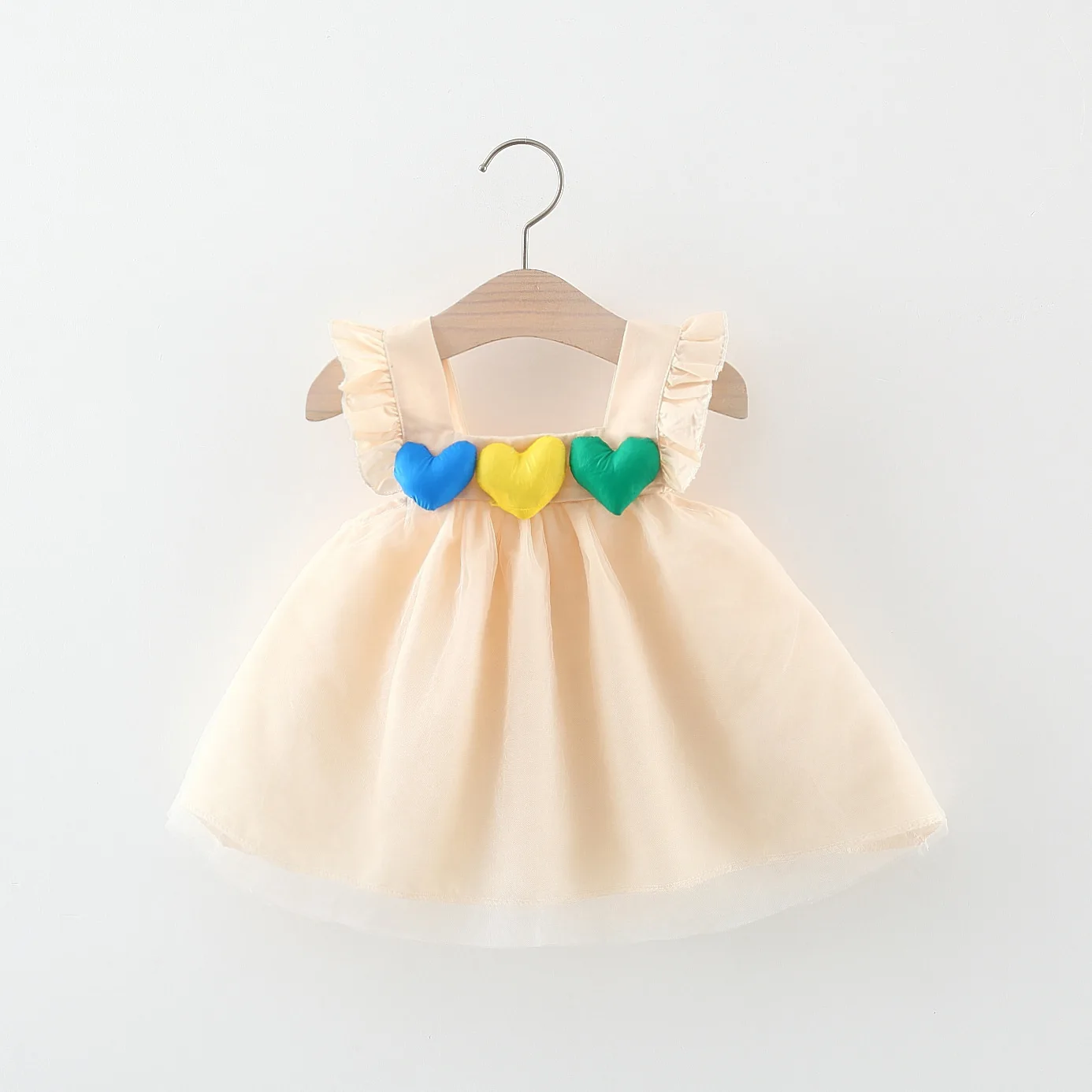 Vestido de verano para niña, vestido de 1er cumpleaños para niña de 1 año, ropa sin mangas para fiesta de niña, trajes de princesa - imagen 2