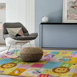 Alfombra bebé XPE plegable no tóxica impermeable suave