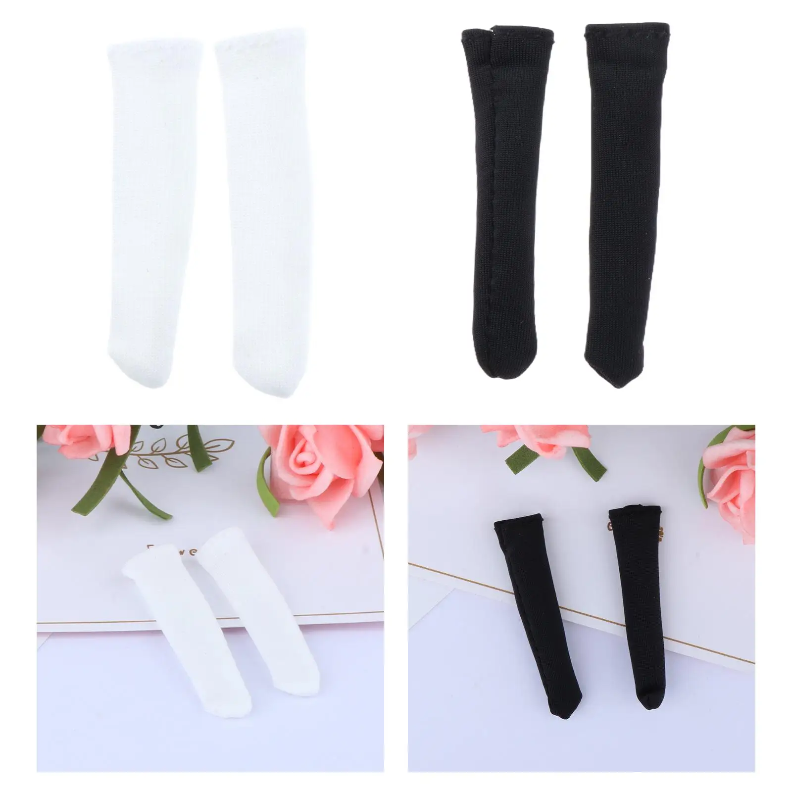 1/12 Scale Figure Stocking Doll Socks Doll Clothes Toy Male and Female Doll Clothes for 6