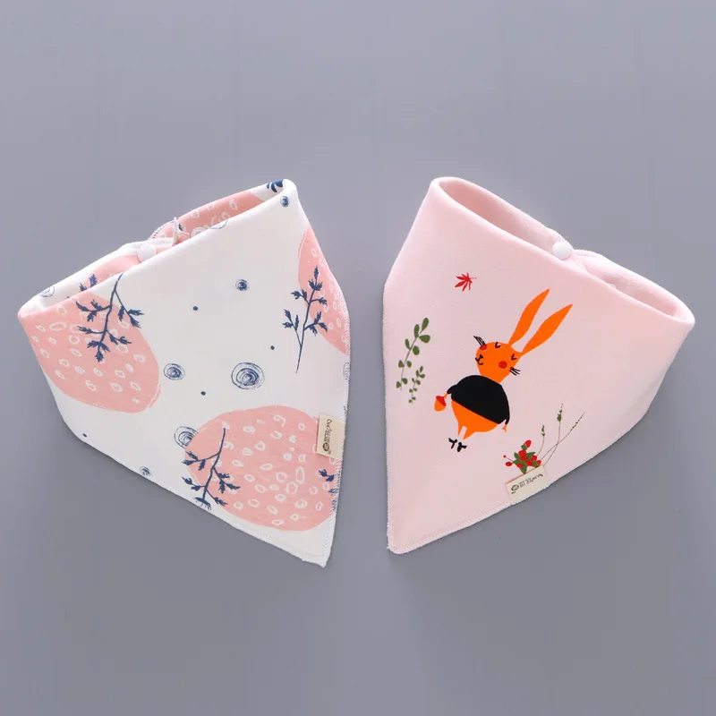 Babero bandana de algodón suave para bebé - imagen 4