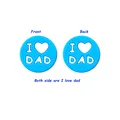 10pcs sky blue