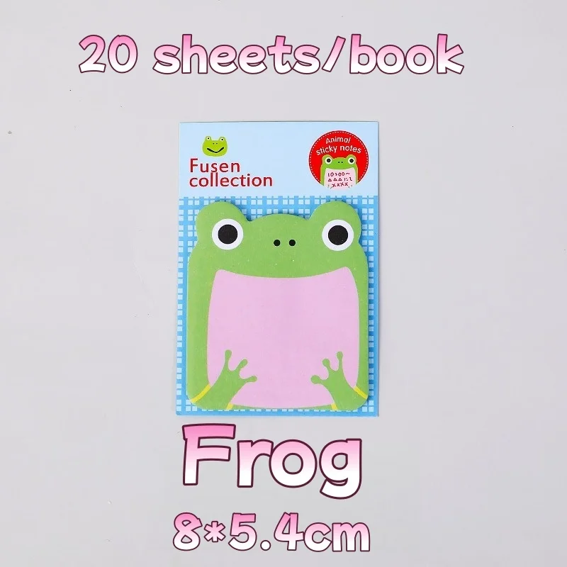 Notas adhesivas con animalitos para niños – Material escolar - imagen 5