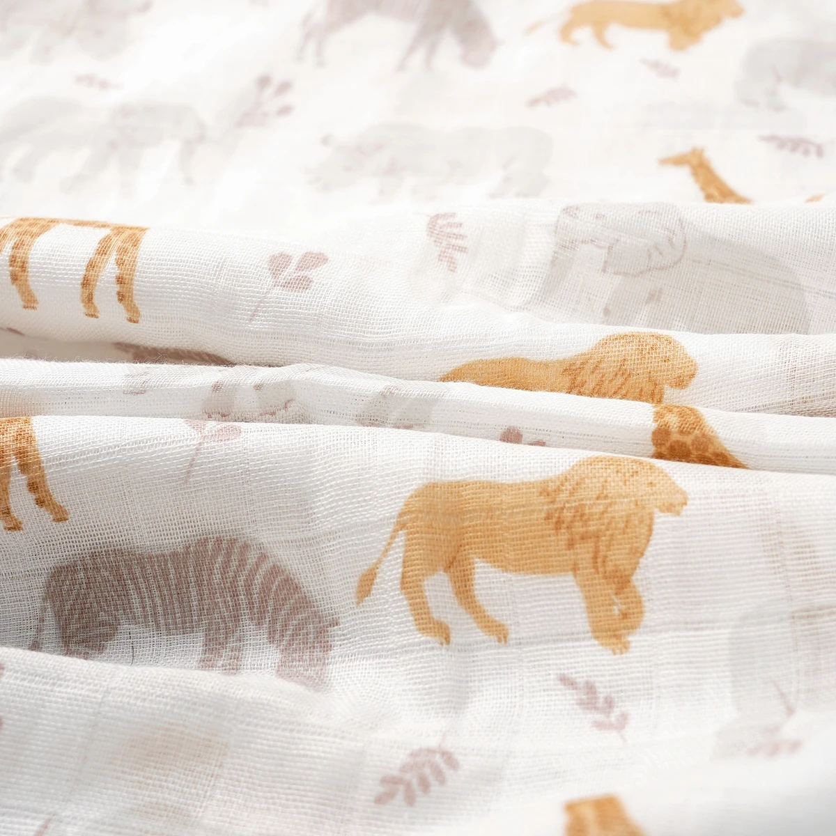 Elinfant 1 unidad de dosel para asiento de coche de bambú, funda para asiento de coche de bebé de muselina transpirable, funda para cochecito, funda de protección solar a prueba de viento - imagen 3