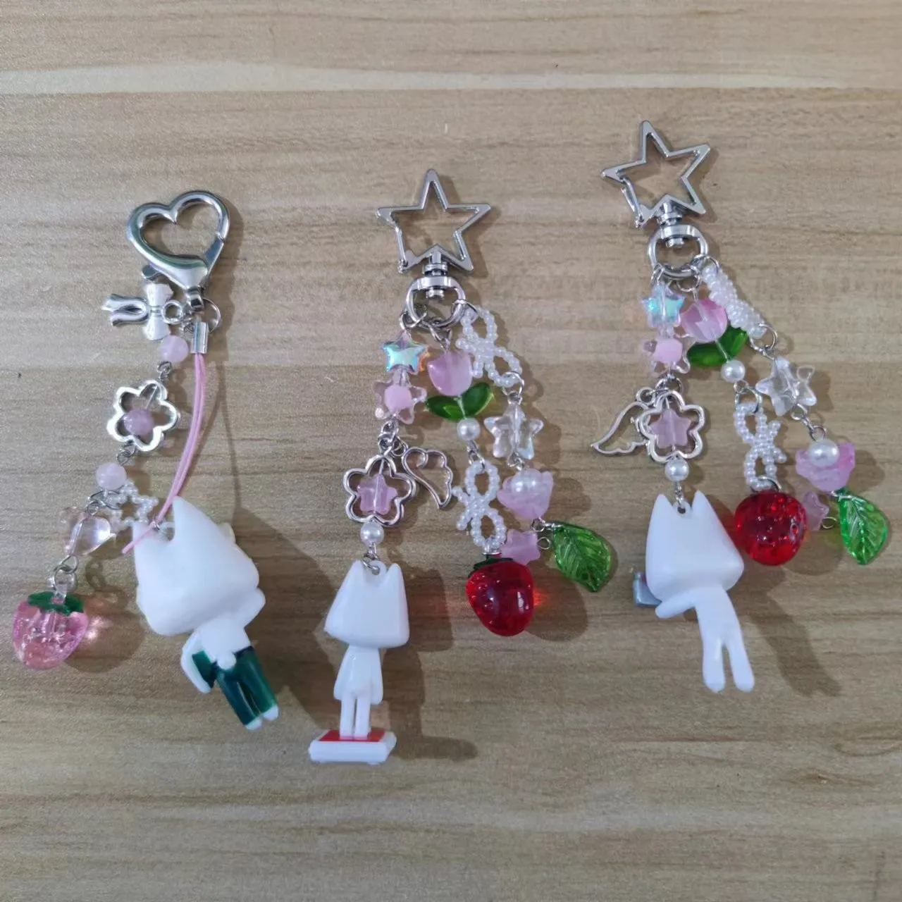 Toro Inoue llavero de teléfono artesanal estilo Kawaii Y2K regalo - imagen 3