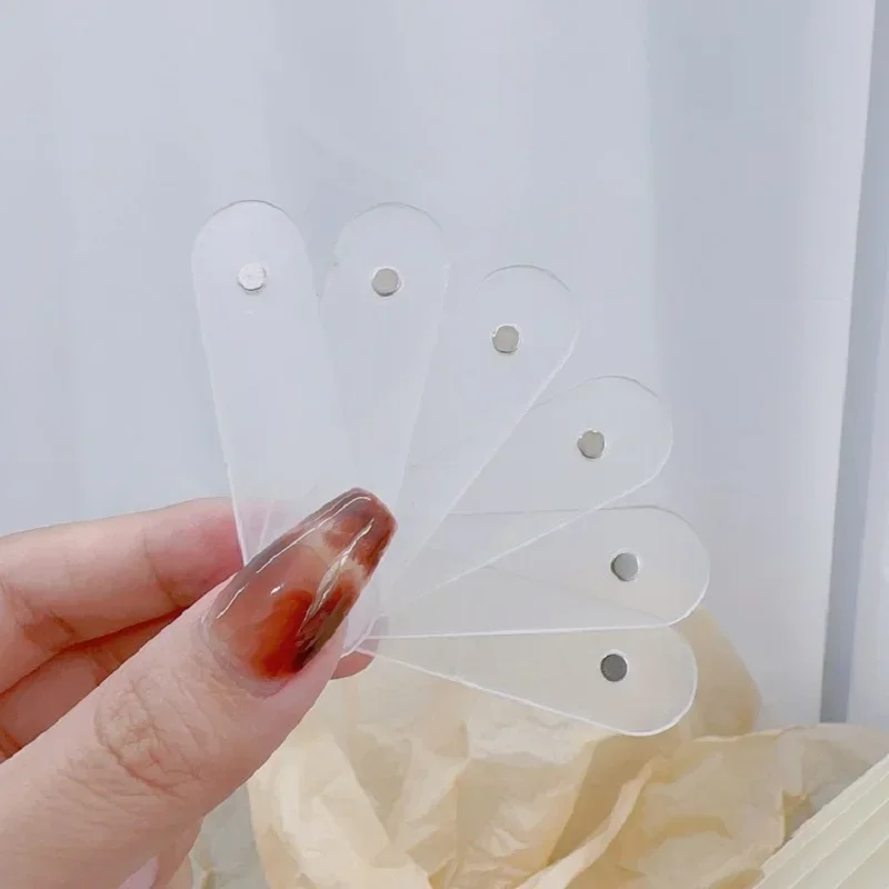 Imán transparente exhibición uñas postizas niños soporte gel acrílico - imagen 3
