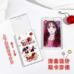 Funda protectora para tarjetas con animales de dibujos para niños
