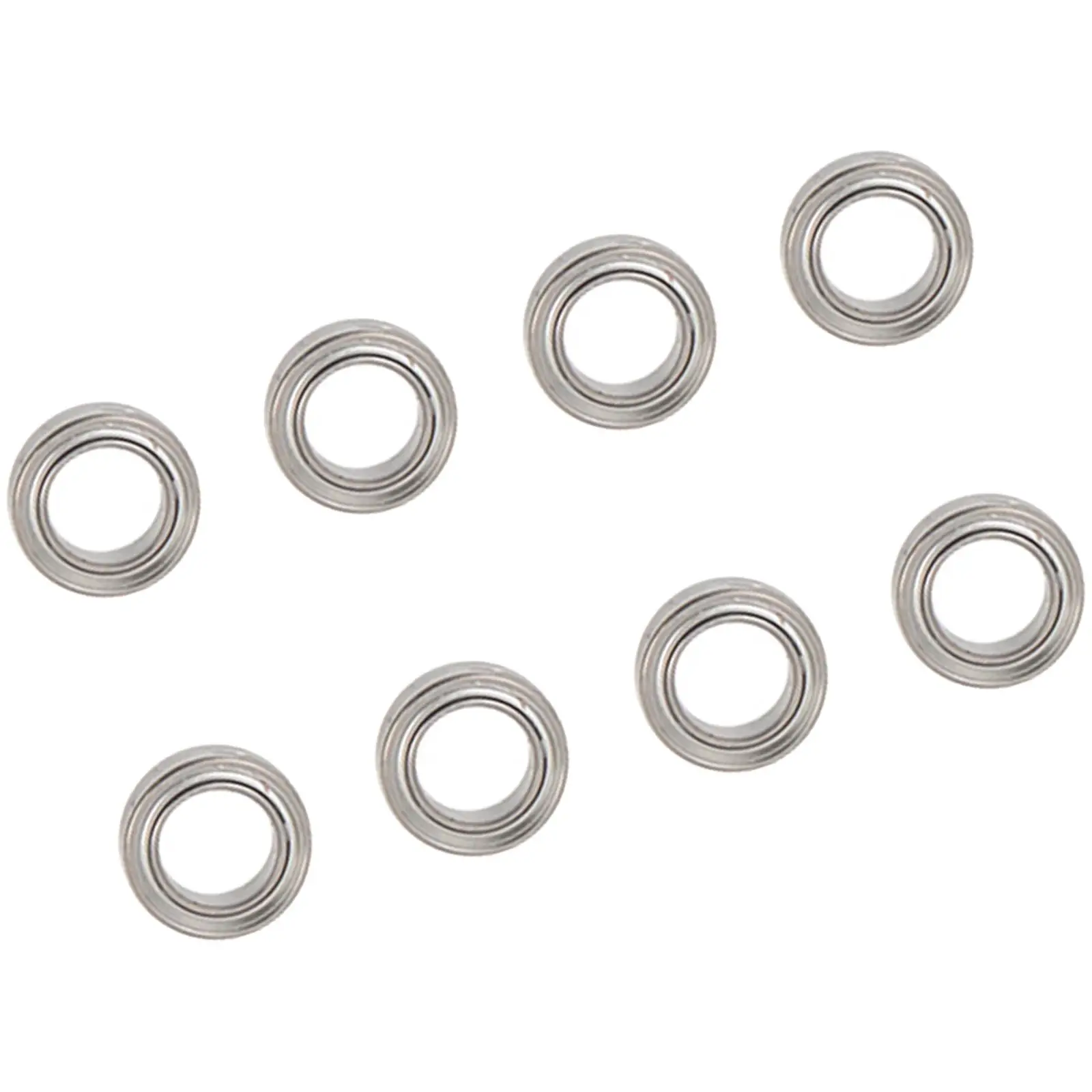 8 Pieces 1:18 RC Metal Steering Cup Bearing RC RC Car Spare Parts for A01 A02 A86 Ld1801 1802,1803 RC Car Truck Accessories