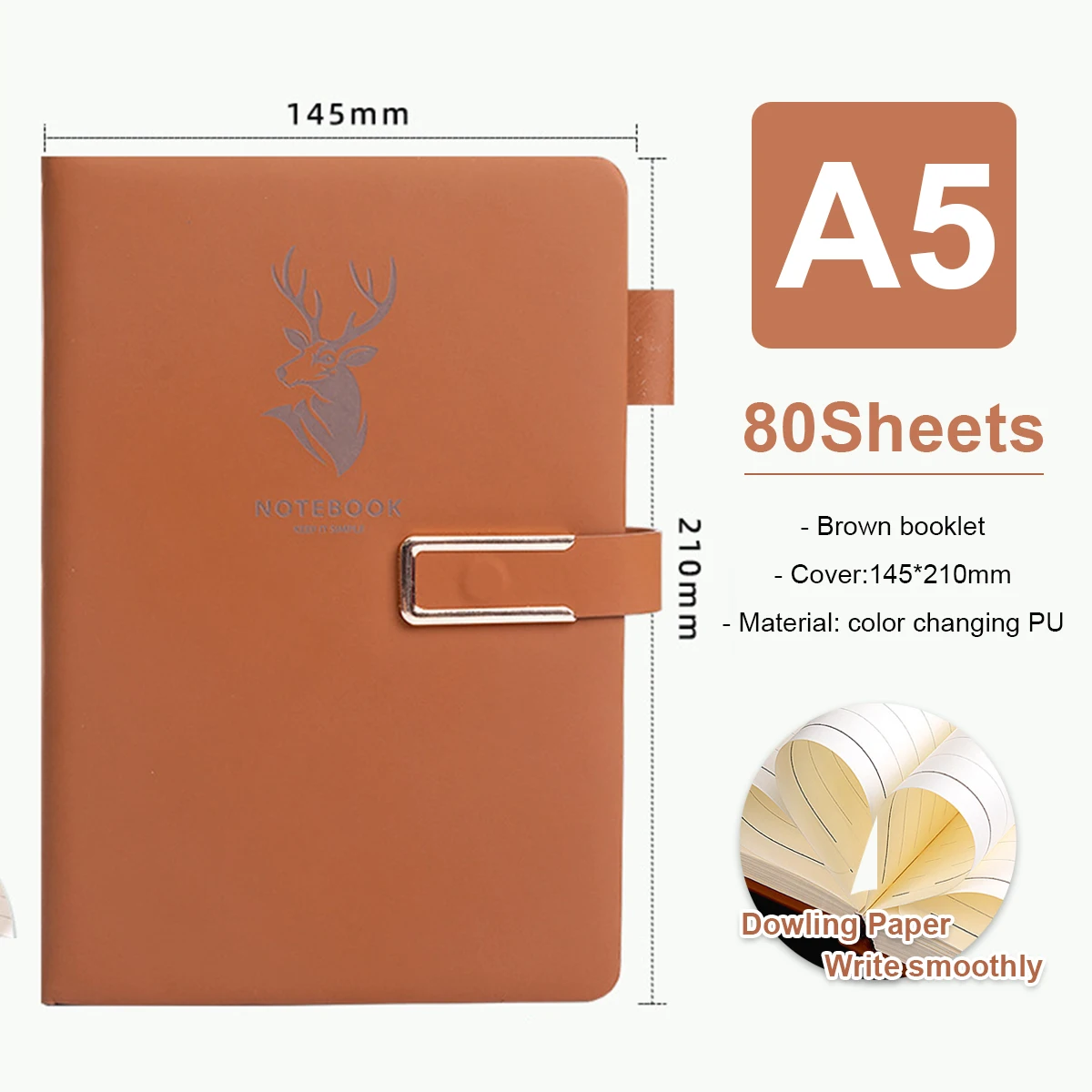Brown-160Sheets