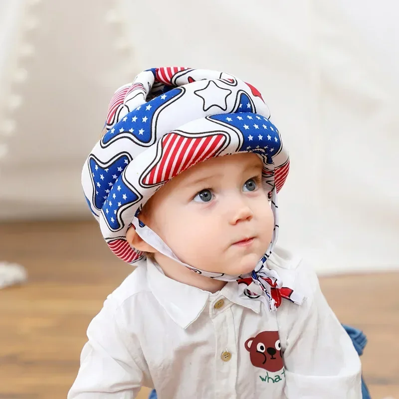 Gorro protector ajustable para bebé – Seguridad anticolisión - imagen 2