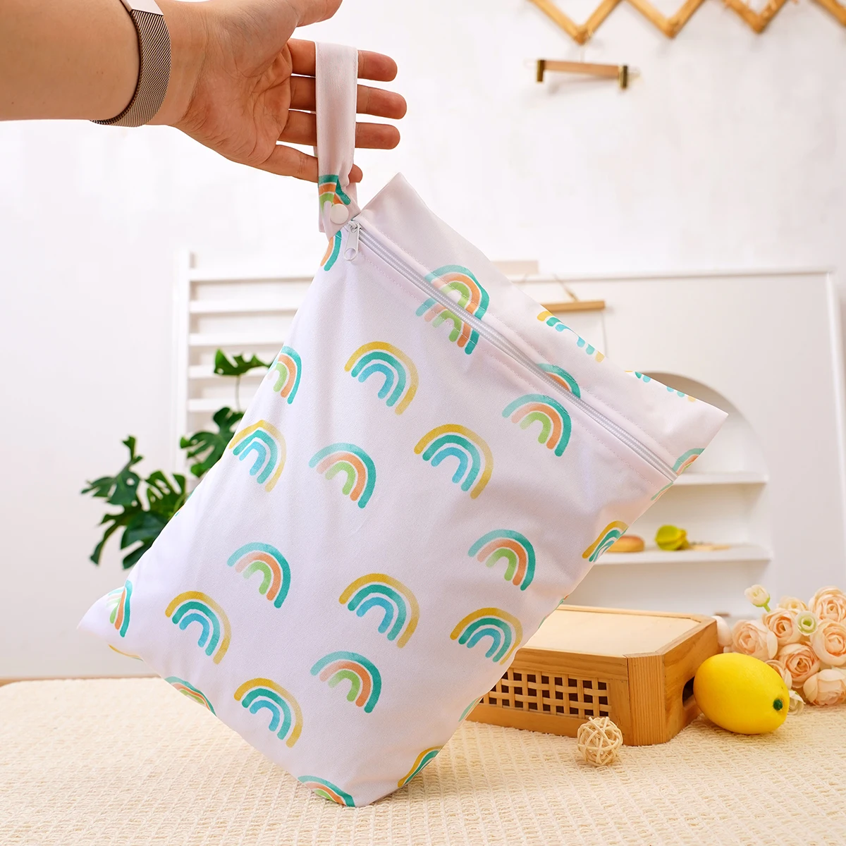 Elinfant bolsas impermeables para pañales, playa y piscina portátil - imagen 3