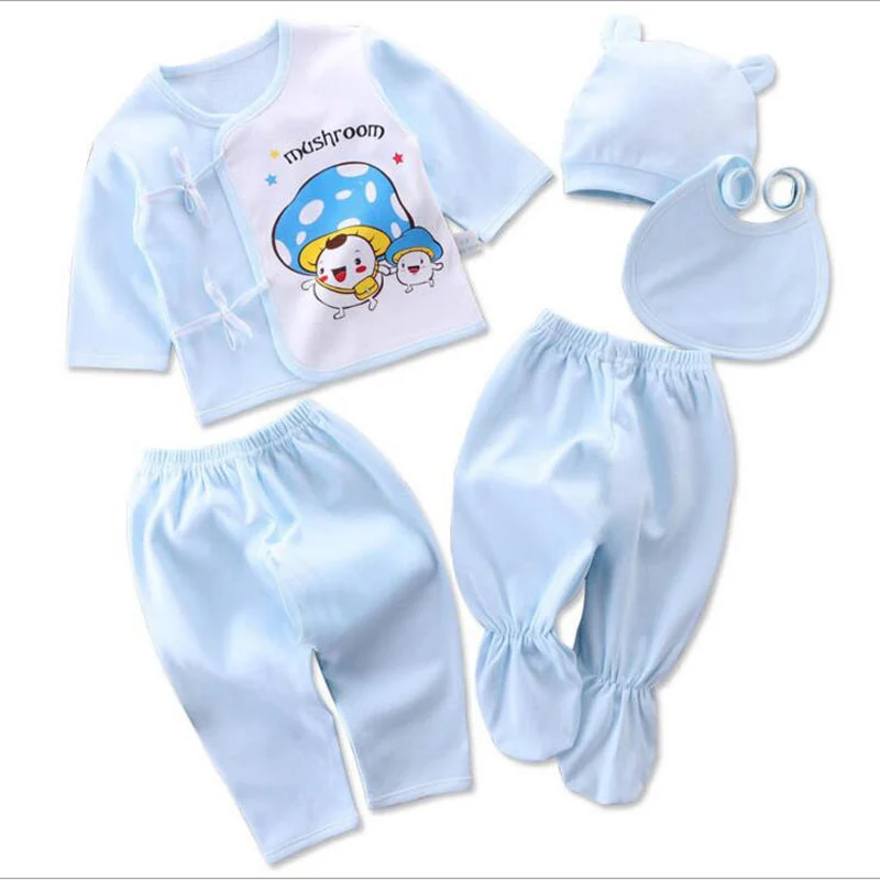 Conjuntos de algodón suave para recién nacido – Pack neonatal - imagen 4