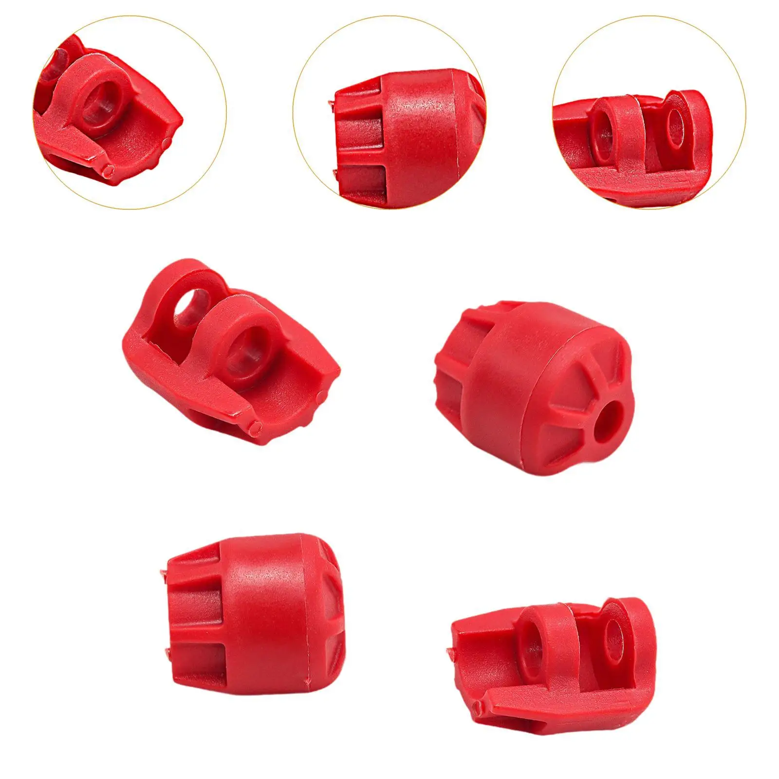 4Pcs Shock Cap Protector Accessories Upgrades Kits Replacement RC Shock Absorber Cap for 1:8 Scale Model RC Car Replace Vehicles