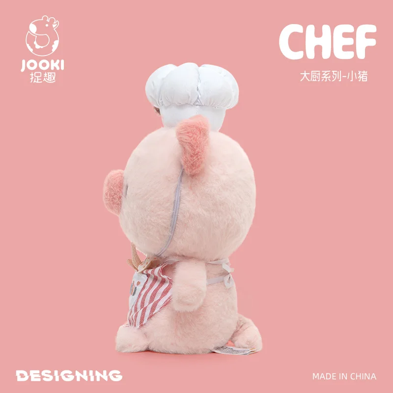 Peluche de cerdo chef – Almohada suave para dormir niñas