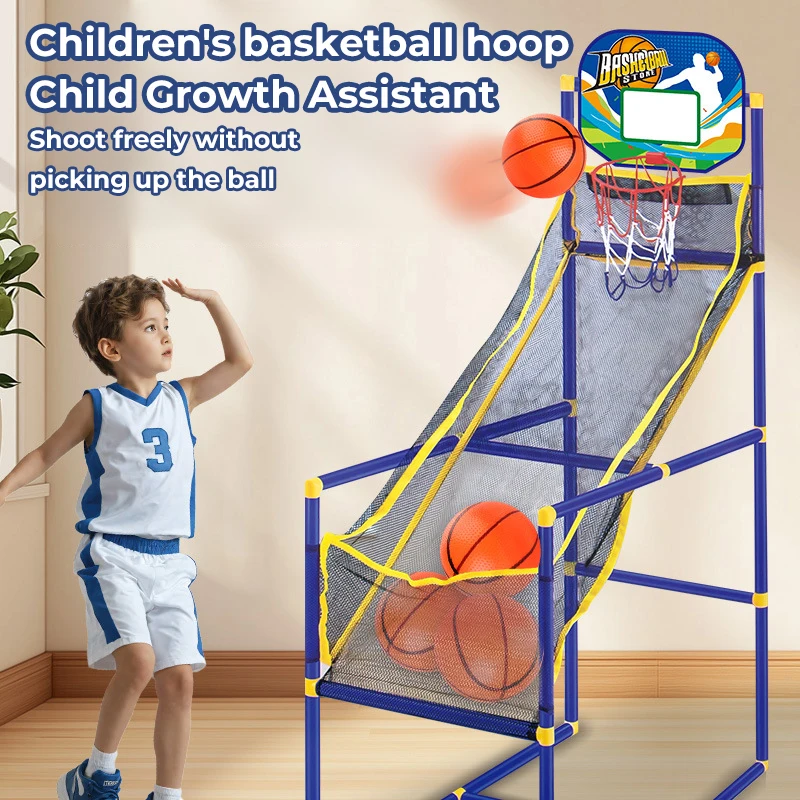 Basketball Shooting Machine Room Basketball Hoop Kids Arcade Basketball Game Set Sports Playset Basketball Training Toy Indoor - imagen 2