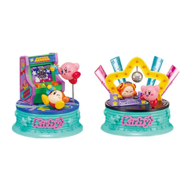 Re-Ment Kirbys in the City escena en miniatura caja ciega regalo Kirbys coleccionable Anime figura de acción modelo juguetes niños regalo de cumpleaños - imagen 2