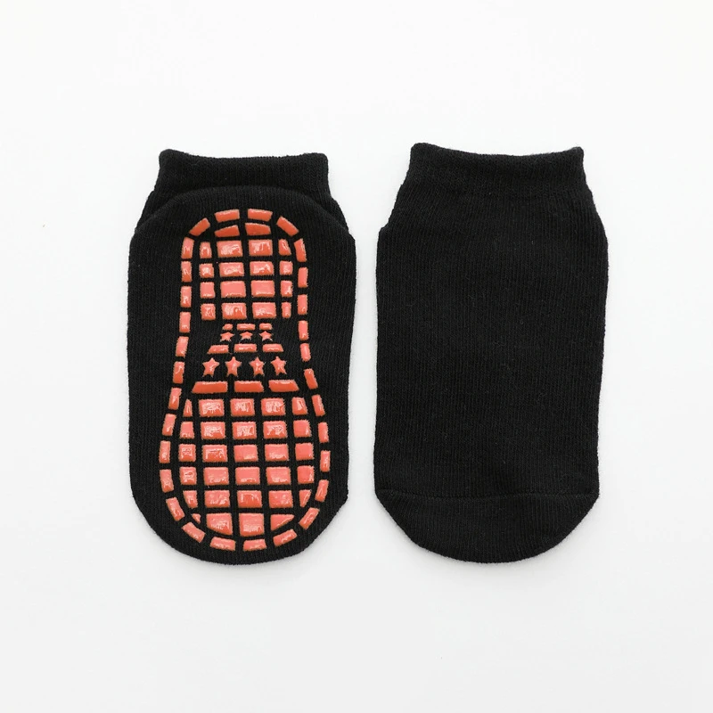 Calcetines antideslizantes de algodón para bebés y niños, calcetines de trampolín, ropa cómoda para adultos, calcetines transpirables para deportes exteriores, calcetines de Yoga de 1 a 12 años - imagen 5