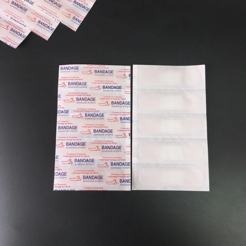 Kit de vendaje impermeable para primeros auxilios, cinta médica transpirable para vendaje de heridas, Kits de emergencia de yeso, 100 unids/lote - imagen 3