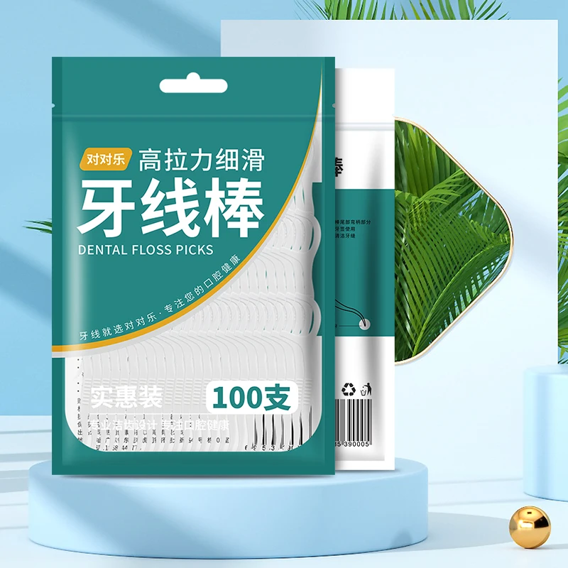 Hilo dental familiar con cepillo interdental de barril y palillos - imagen 5