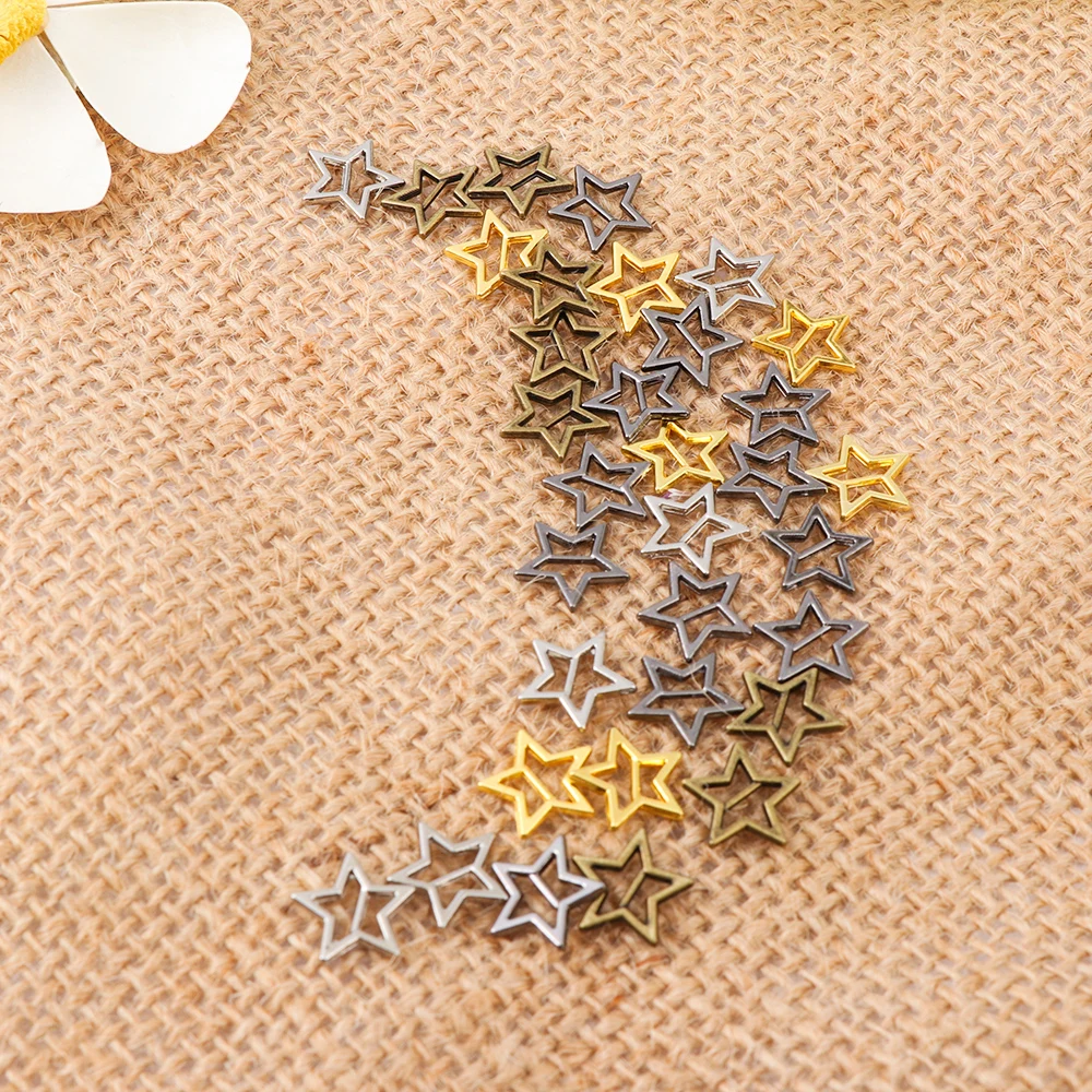 Hebilla de cinturón tri-glide de estrella Ultra pequeña para muñecas, hebillas de bolsas, juguetes de peluche, botones de muñeca DIY, accesorios de zapatos, más nuevo, 20 piezas - imagen 3