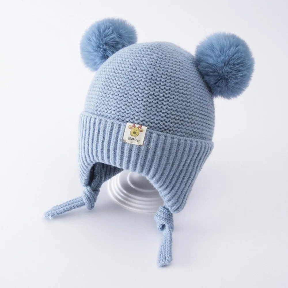 Gorro de invierno para bebé con orejeras y forro de algodón - imagen 4