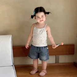 Pantalones vaqueros de verano para niños – Estilo holgado vintage