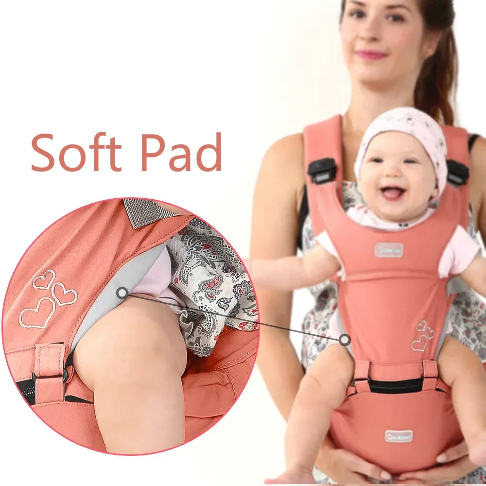 Portabebés ergonómico para bebé, taburete de cintura multifuncional para recién nacido a niño, multiusos antes y después, accesorios para bolsa de canguro - imagen 4