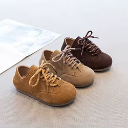 Zapatos informales para bebés, niños y niñas, primavera y otoño, zapatos para estudiantes, cómodos zapatos antideslizantes de suela blanda para niños pequeños