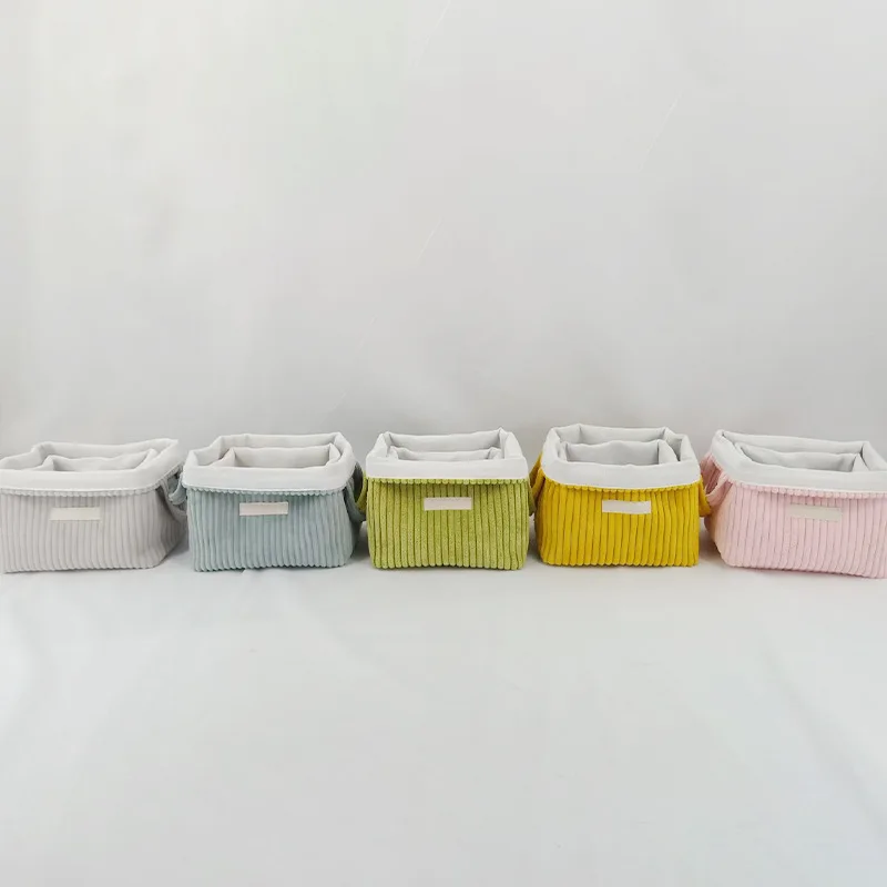 Bolsa de pañales para bebés de Color sólido, cesta de almacenamiento de pañales de juguete, organizador Caddy de gran capacidad, accesorios para bebés, 2 uds.