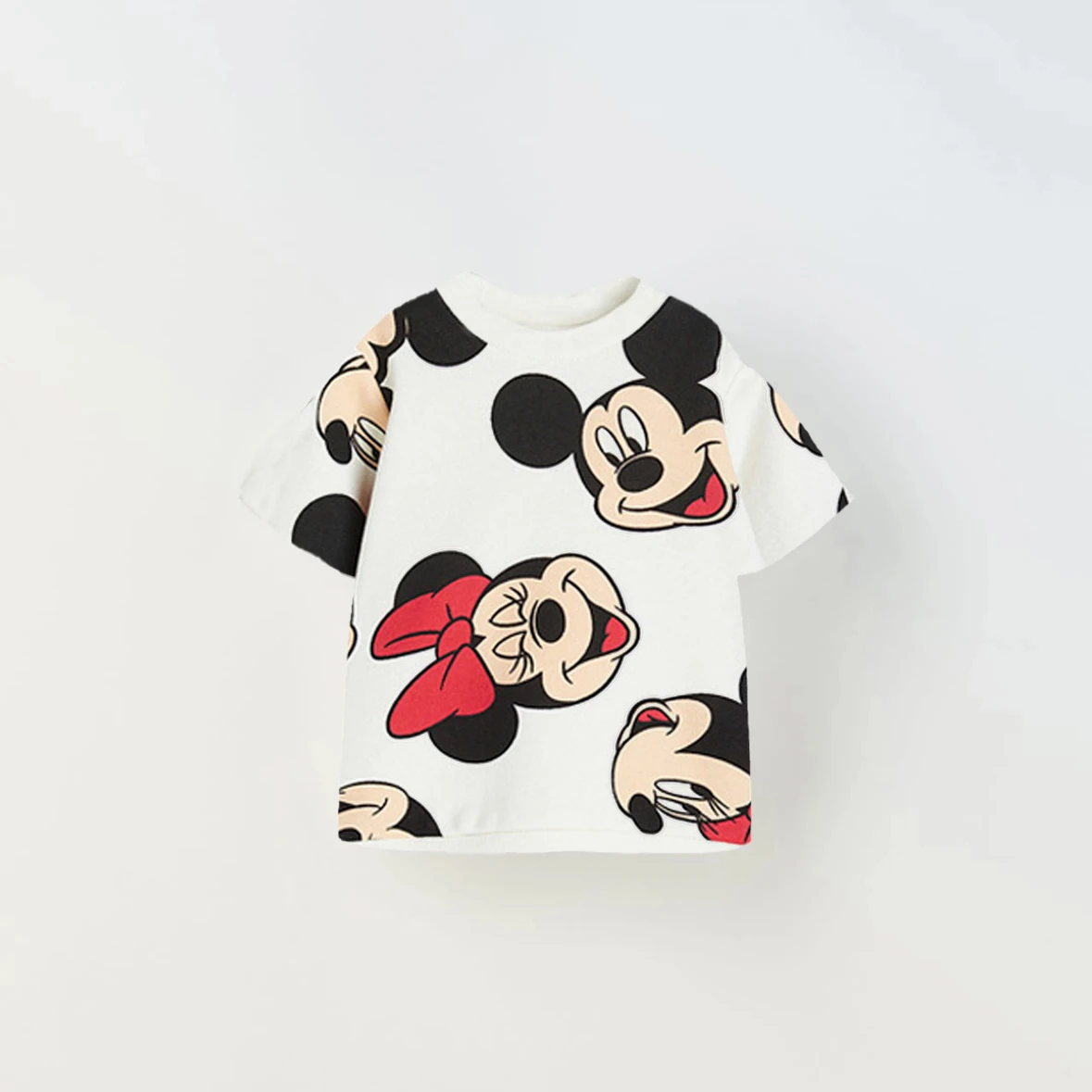 Camiseta infantil manga corta con estampado de dibujos - imagen 4