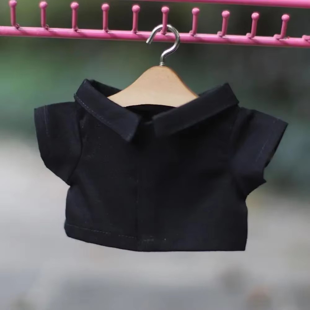 Ropa de moda para muñecas, camiseta de 10/15/20cm, sudaderas con capucha para muñecas multicolores, atuendo para muñecas, accesorios para muñecas DIY, novedad - imagen 5