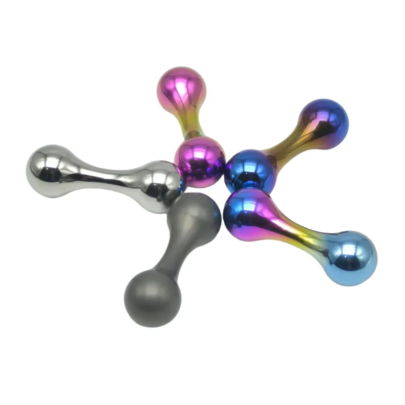 1 Uds nudillo titanio EDC Fidget Spinner antiestrés autismo TDAH Cool Gadgets tecnología divertidos Juguetes Antiestrés Ansiedad