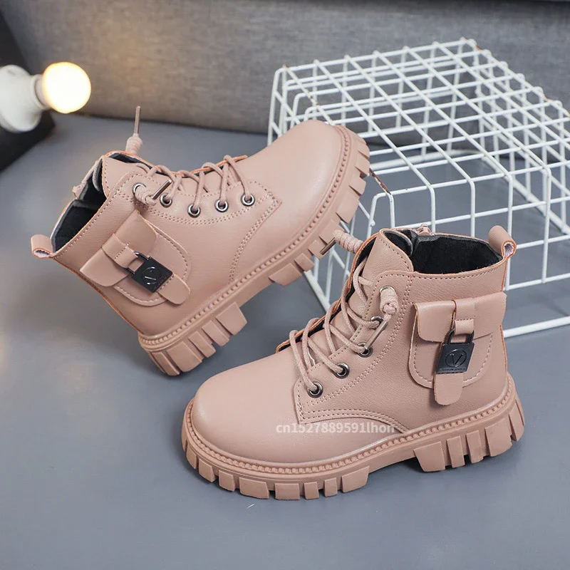 Botas de invierno acolchadas con suela antideslizante para niño - imagen 4