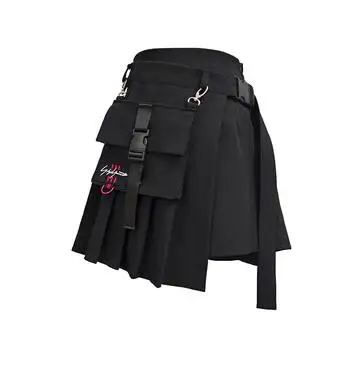 black skirt