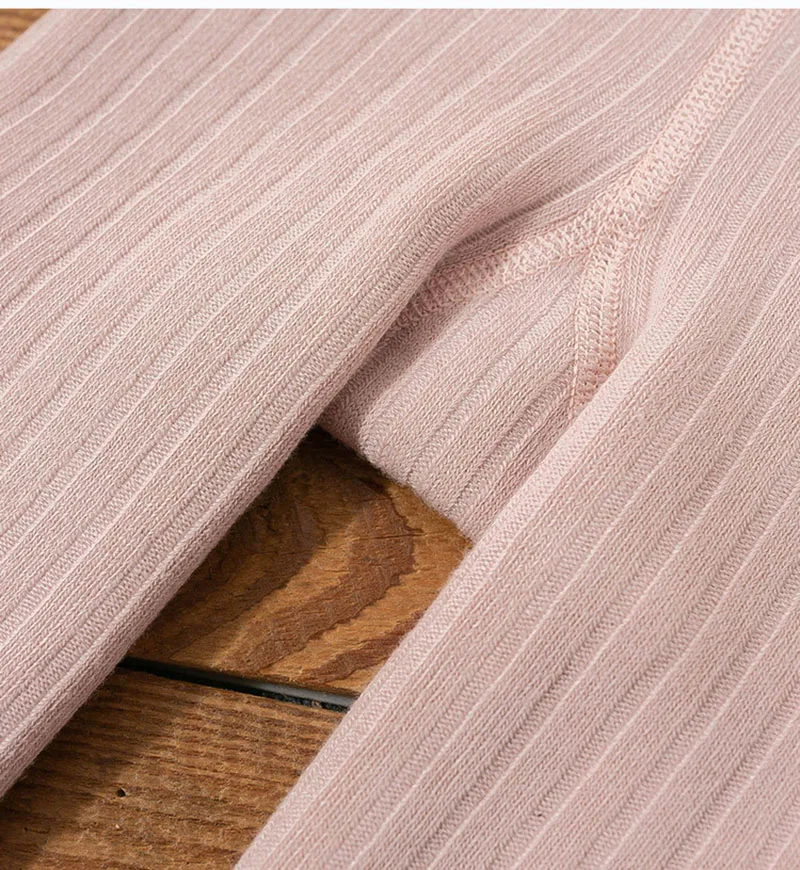 MILANCEL nuevo invierno pantimedias para niños 6M-10T Color sólido arco niñas espesar Leggings polar acolchado niños dulces pantalones ajustados - imagen 5