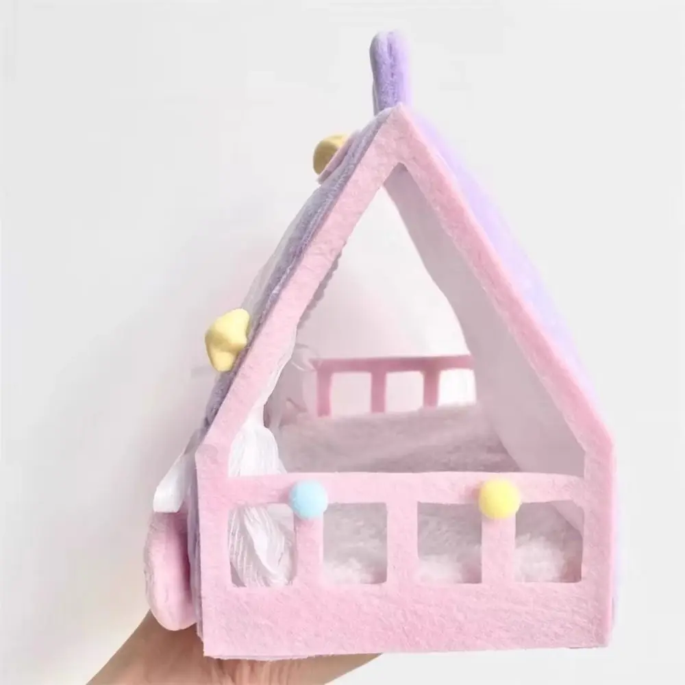Cama de muñeca algodón para dormitorio infantil, regalo para niña - imagen 3