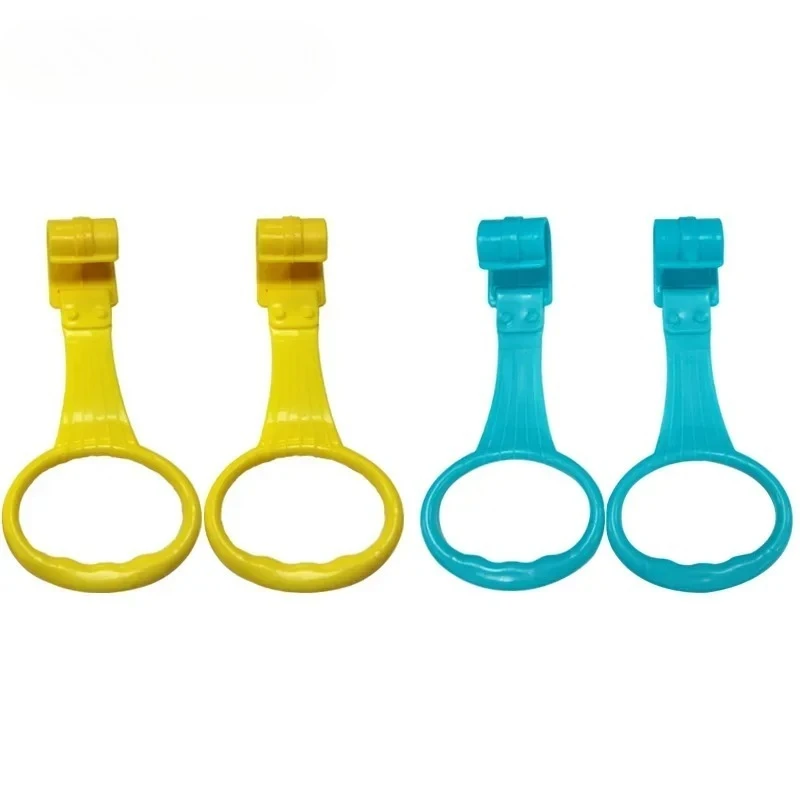 8 Uds. Anillos de tracción para parque infantil, colgantes de barandilla para cama de cuna de bebé, ganchos de uso General para niños pequeños, aprende a apoyar, anillos de mano para guardería - imagen 5