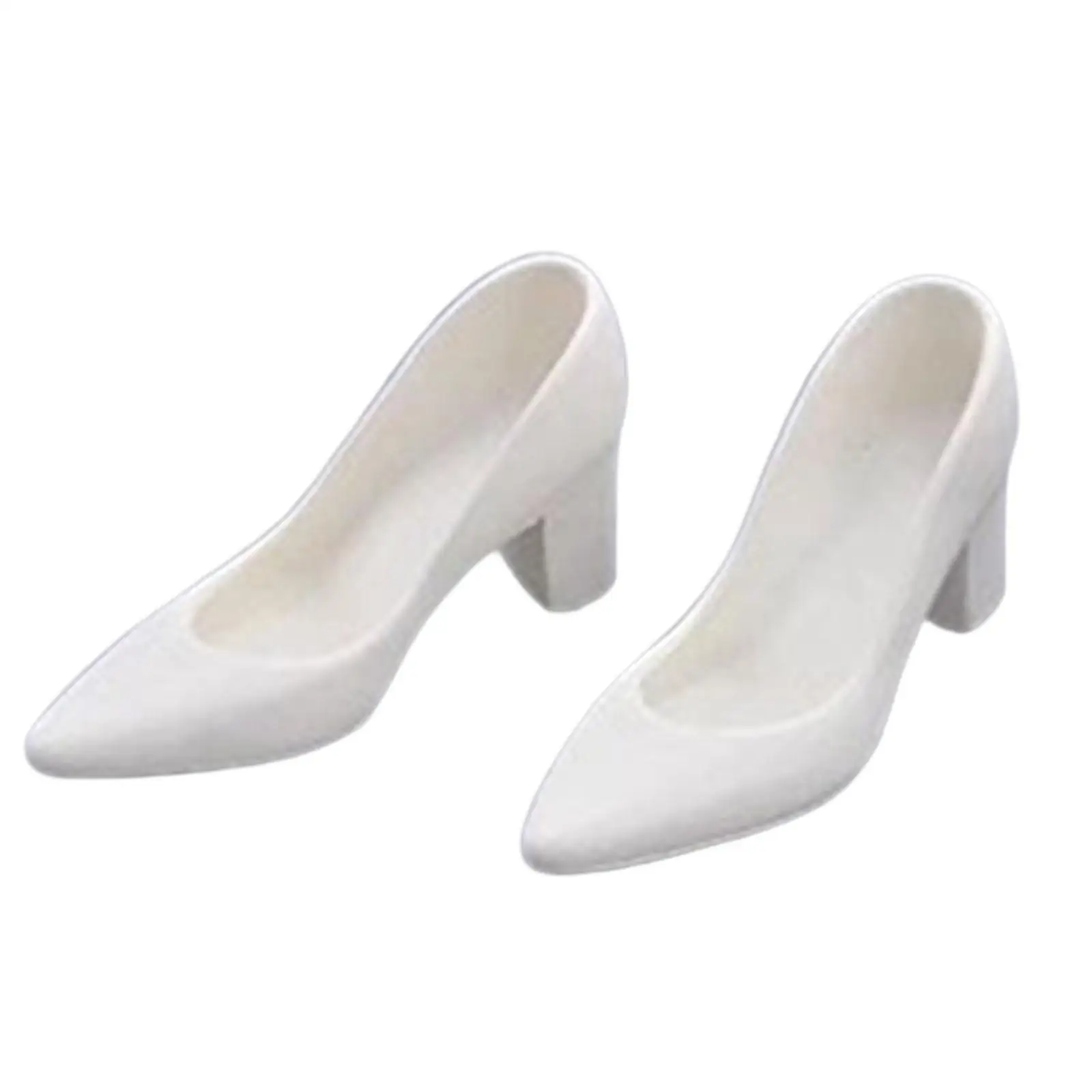 1/6 Scale BJD Doll Shoes BJD Doll Accessories Costume Cosplay Stylish Decoration Mini High Heeled Shoes for 12 inch Figure Body