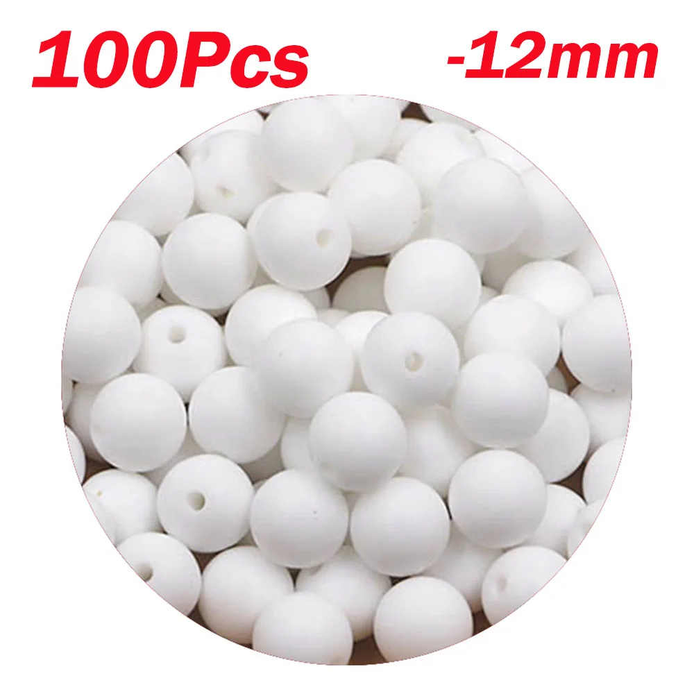 100pcs White