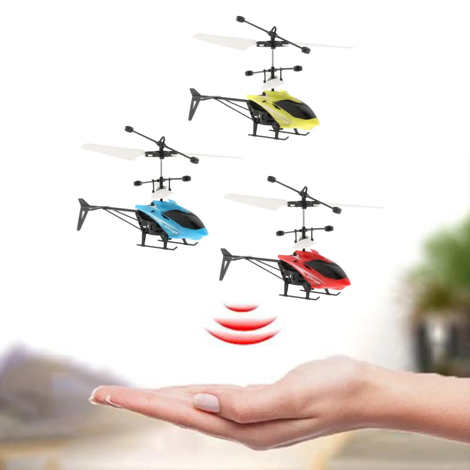 Helicóptero teledirigido RC infantil con mando a distancia - imagen 4