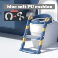 blue PU seat