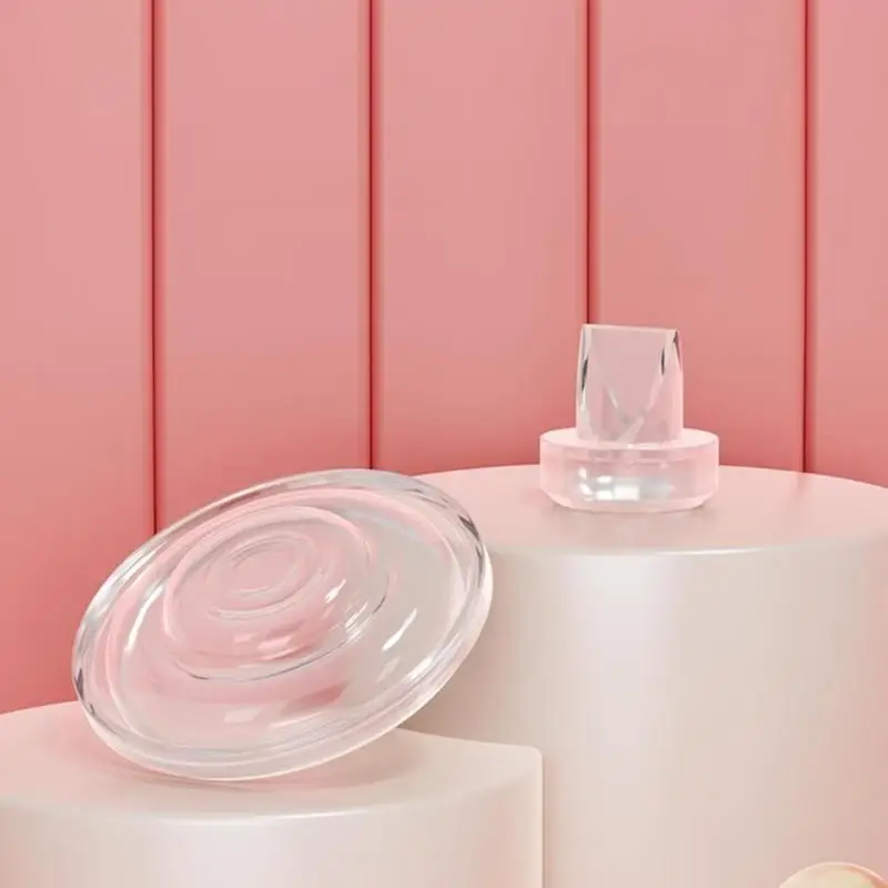 D7YD 1 Juego inserto brida 24mm/27mm con vaso recolector leche para accesorios extractor leche S9P/S12P con - imagen 3